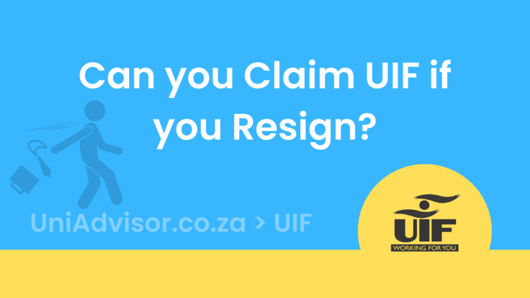 Can You Claim UIF if You Resign? & Conditions of Eligibility