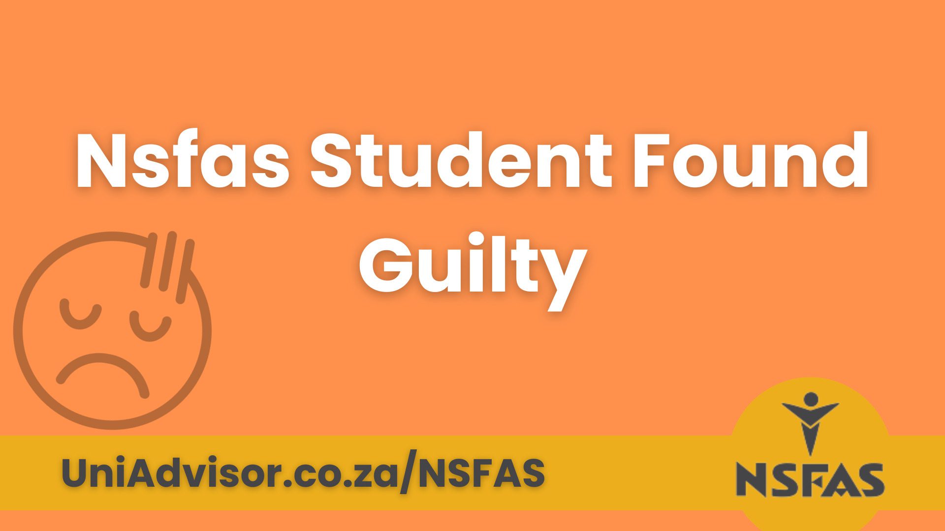 nsfas student found guilty
