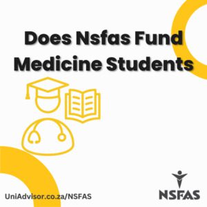 Does Nsfas Fund Medicine Students