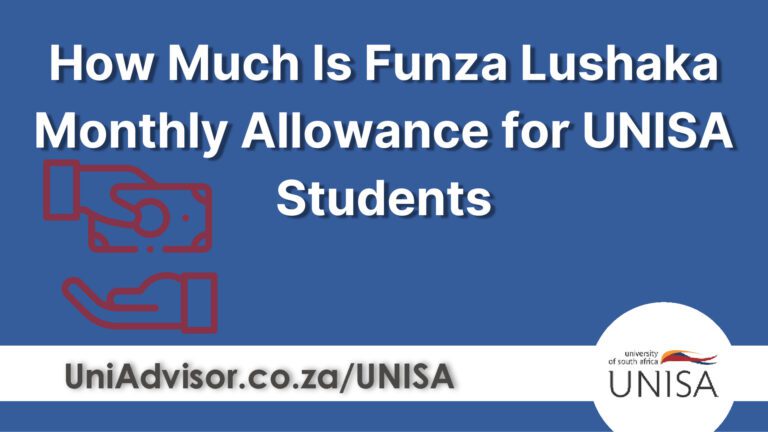 Funza Lushaka Monthly Allowance for UNISA Students