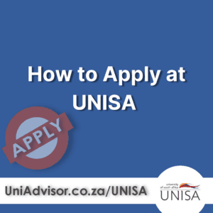 How to Apply at UNISA