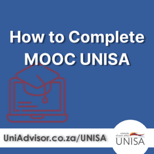 How to Complete MOOC UNISA