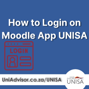 How to Login on Moodle App UNISA