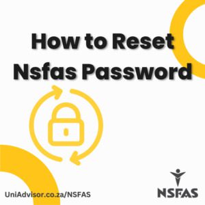 How to Reset Nsfas Password