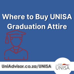 Where to Buy UNISA Graduation Attire