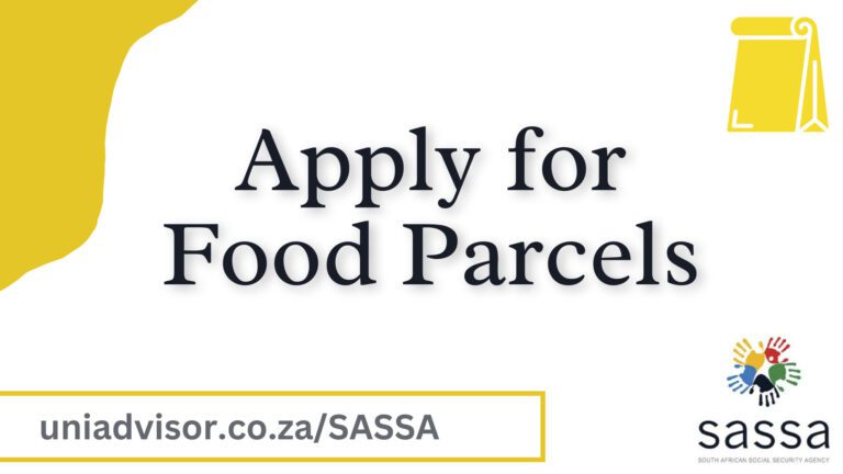 How to Apply for Food Parcels Online by SASSA?