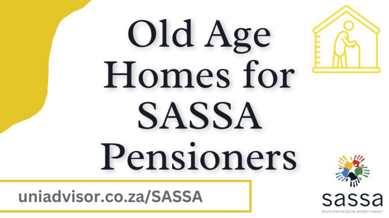 How To Find Old Age Homes For SASSA Pensioners?