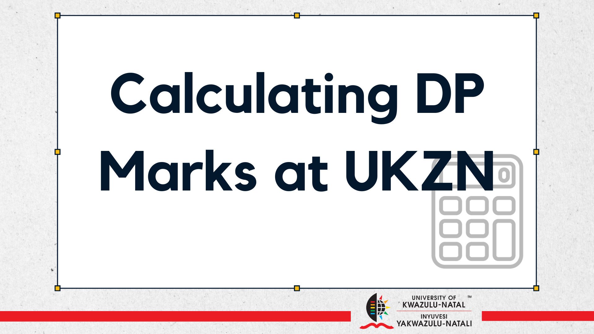 How to Calculate DP Marks UKZN? 2024 | UniAdvisor