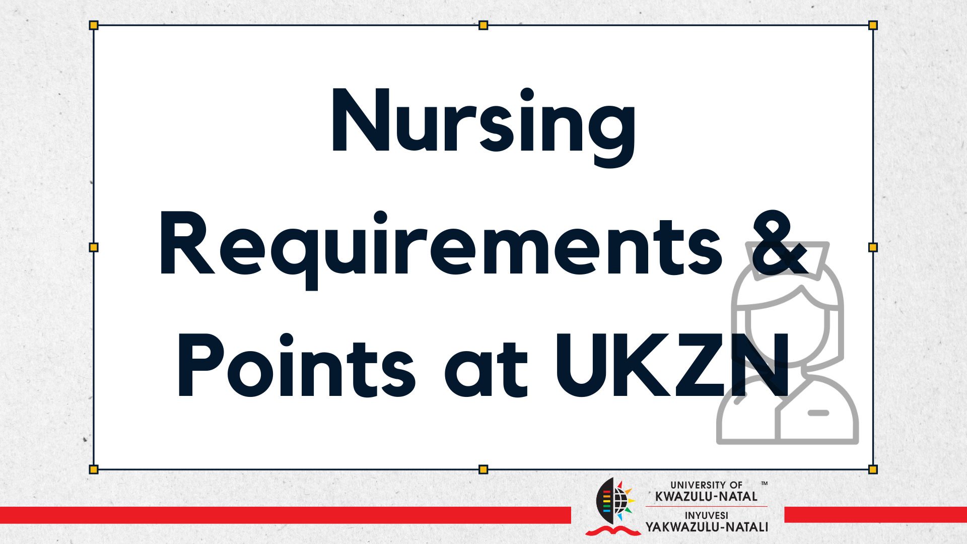 requirements for nursing ukzn